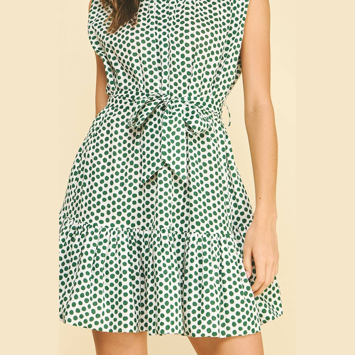 The Magnolia Polka Dot Mini Dress