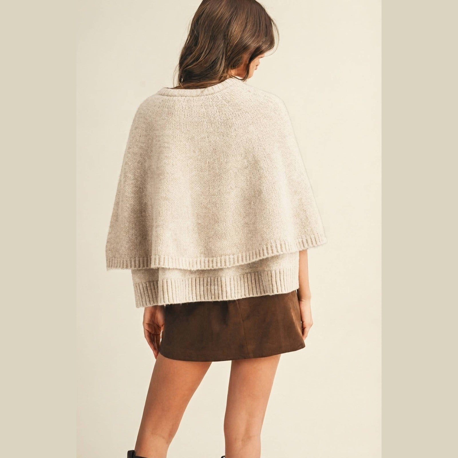 The Darcy Draped Knit Cardigan