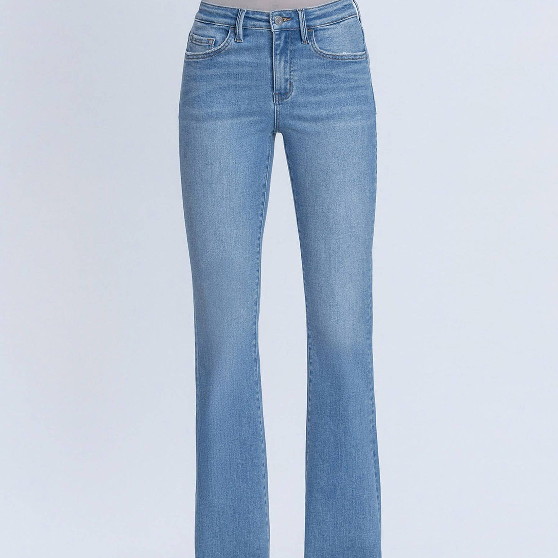The Laurel Medium Light Bootcut Jeans