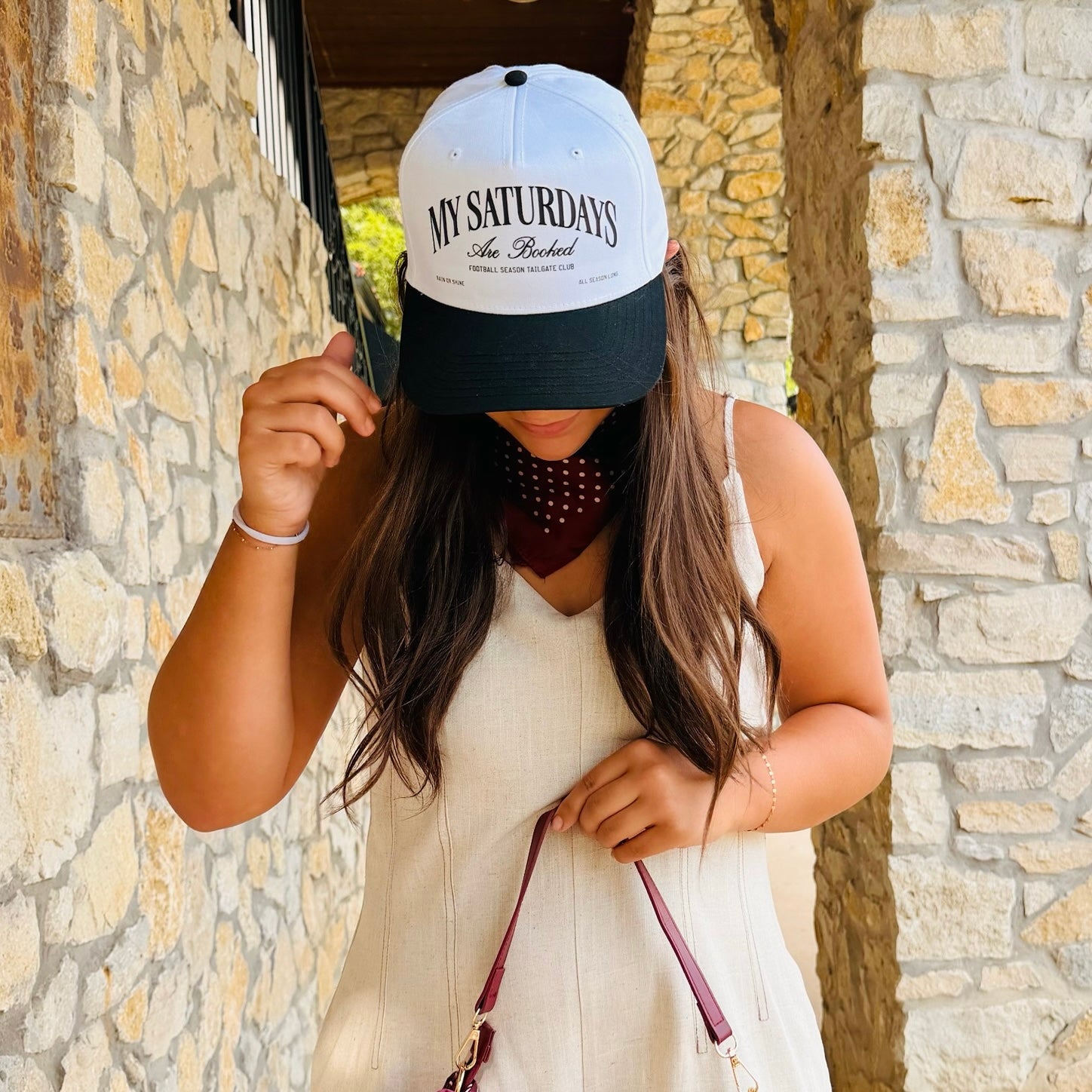 My Saturdays Are Booked Trucker Hat