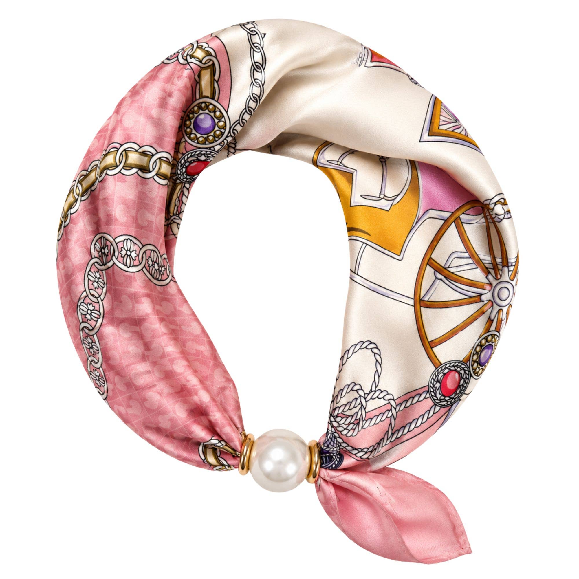 The Couture Charm Magnetic Scarf Necklace