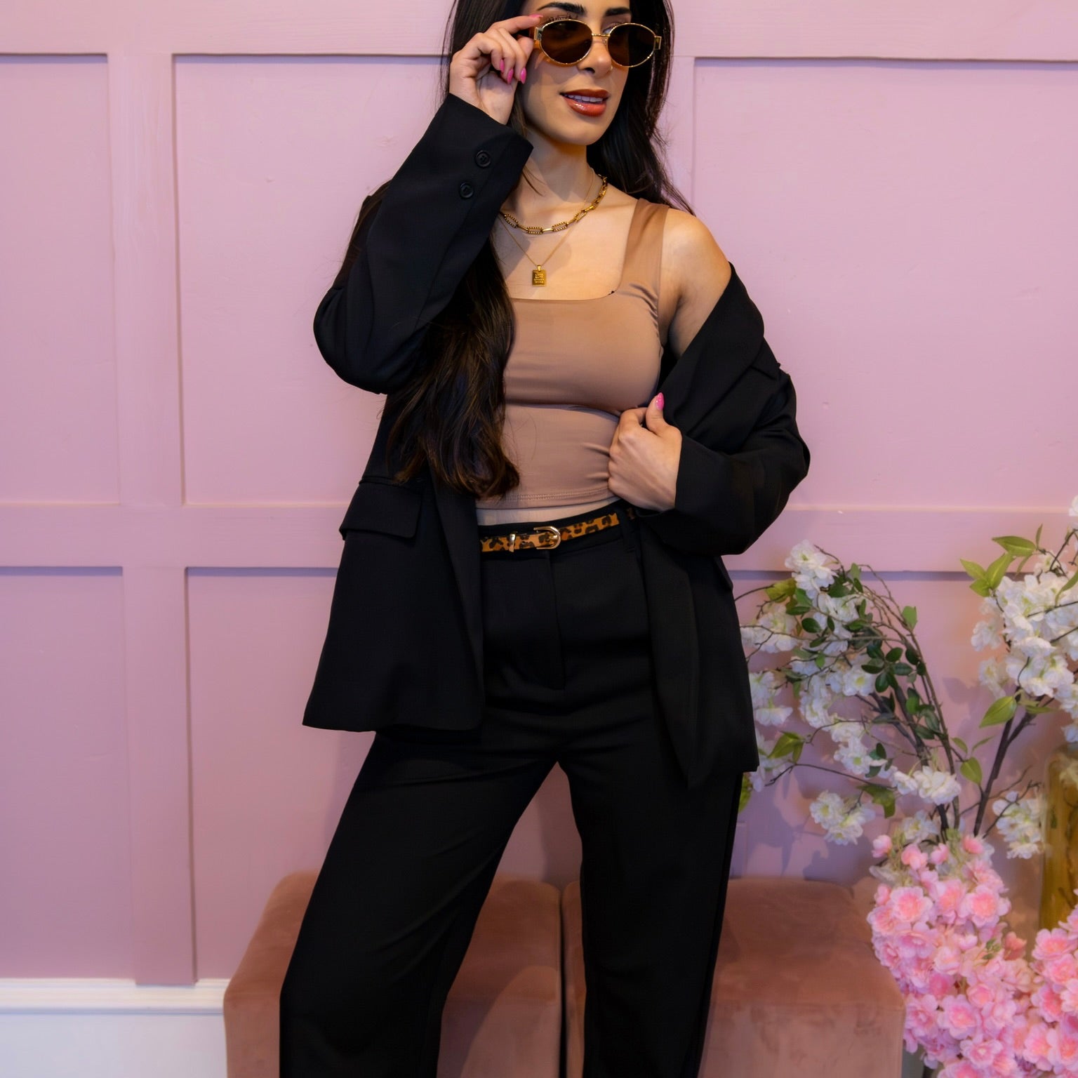 The Sinclair High Waisted Wide Leg Pants