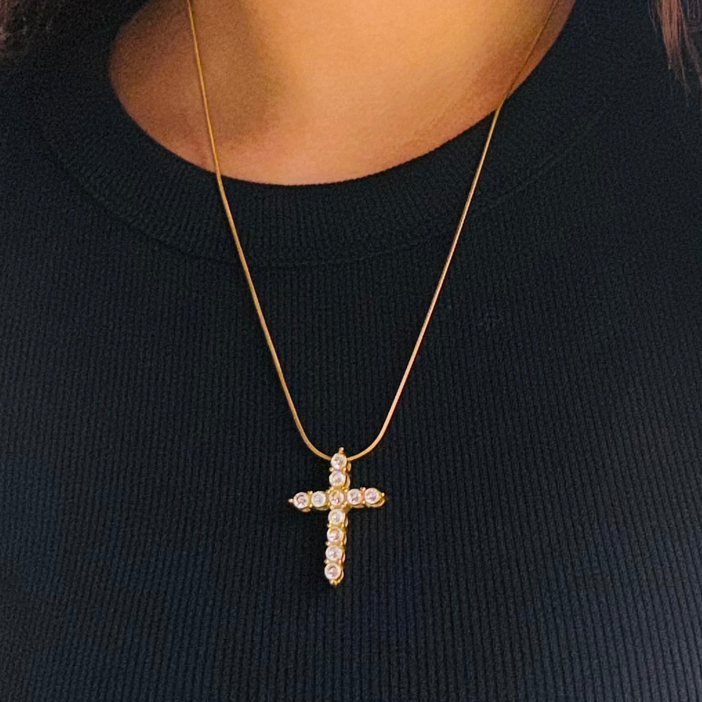 Faith & Grace Cross Necklace