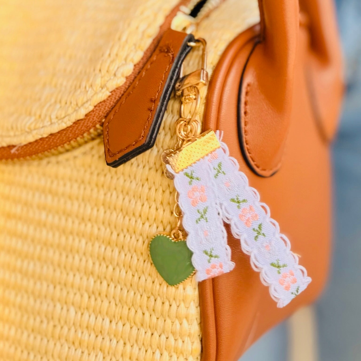 The Meadow Charm Keychain