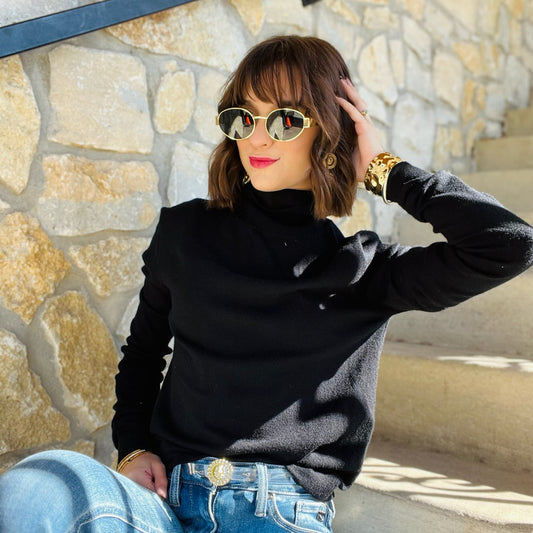 turtleneck sweater, fitted turtleneck, classic turtleneck top, women’s ribbed turtleneck, stretchy knit sweater, chic fall basics, winter layering top, black turtleneck, cream turtleneck, blue turtleneck, red turtleneck, cozy fall sweater, timeless knit top, elegant cold weather outfit, versatile wardrobe staple