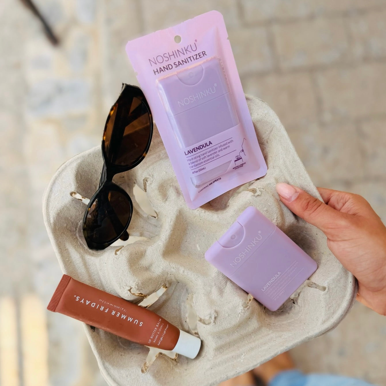Handy Dandy Refillable Nourishing Pocket Hand Sanitizer