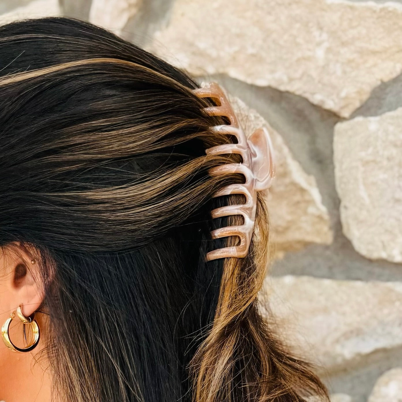 The Modern Muse Marble Claw Clip Collection
