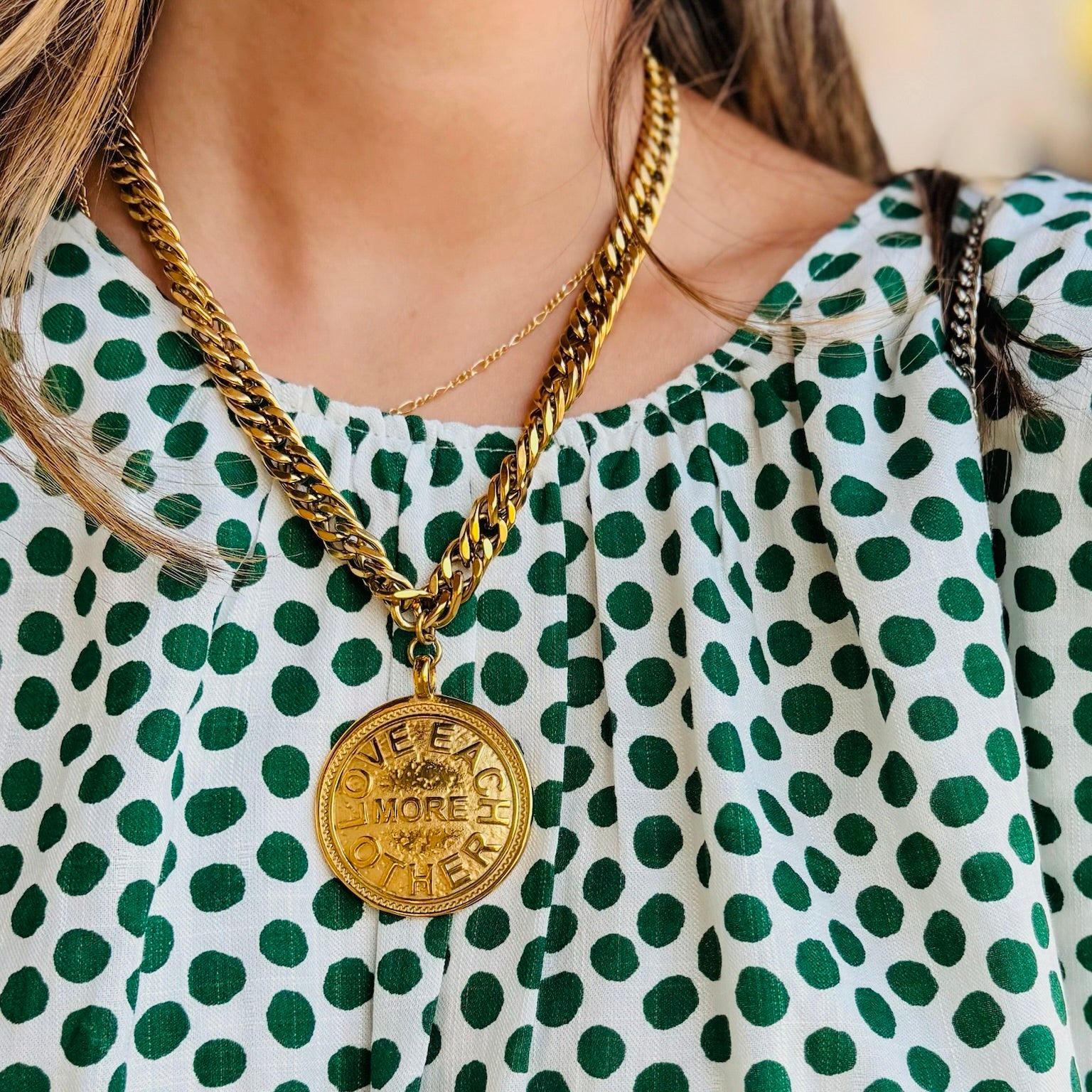 The Evangeline Coin Necklace