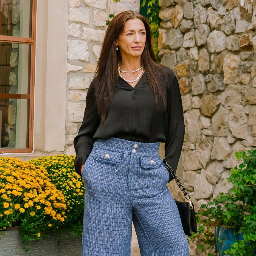 satin blouse, draped blouse, elegant work blouse, modern chic blouse, office ready top, date night blouse, fall fashion top, classic staple blouse, boutique blouse for women, professional blouse, versatile dressy top, sleek collar band blouse, soft satin top, sophisticated women’s blouse, polished silhouette blouse, solid color blouse, hand wash blouse, refined blouse, effortless chic top, timeless blouse, stylish staple top, flattering draped blouse, feminine boutique blouse, versatile satin blouse