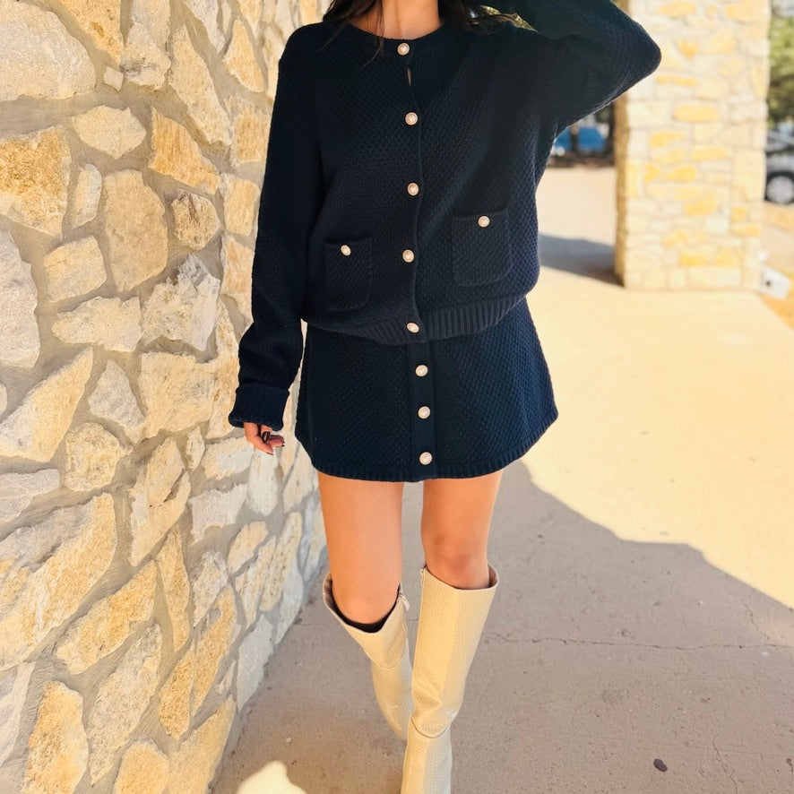 Crocodile Charm Patent Leather Tall Boots