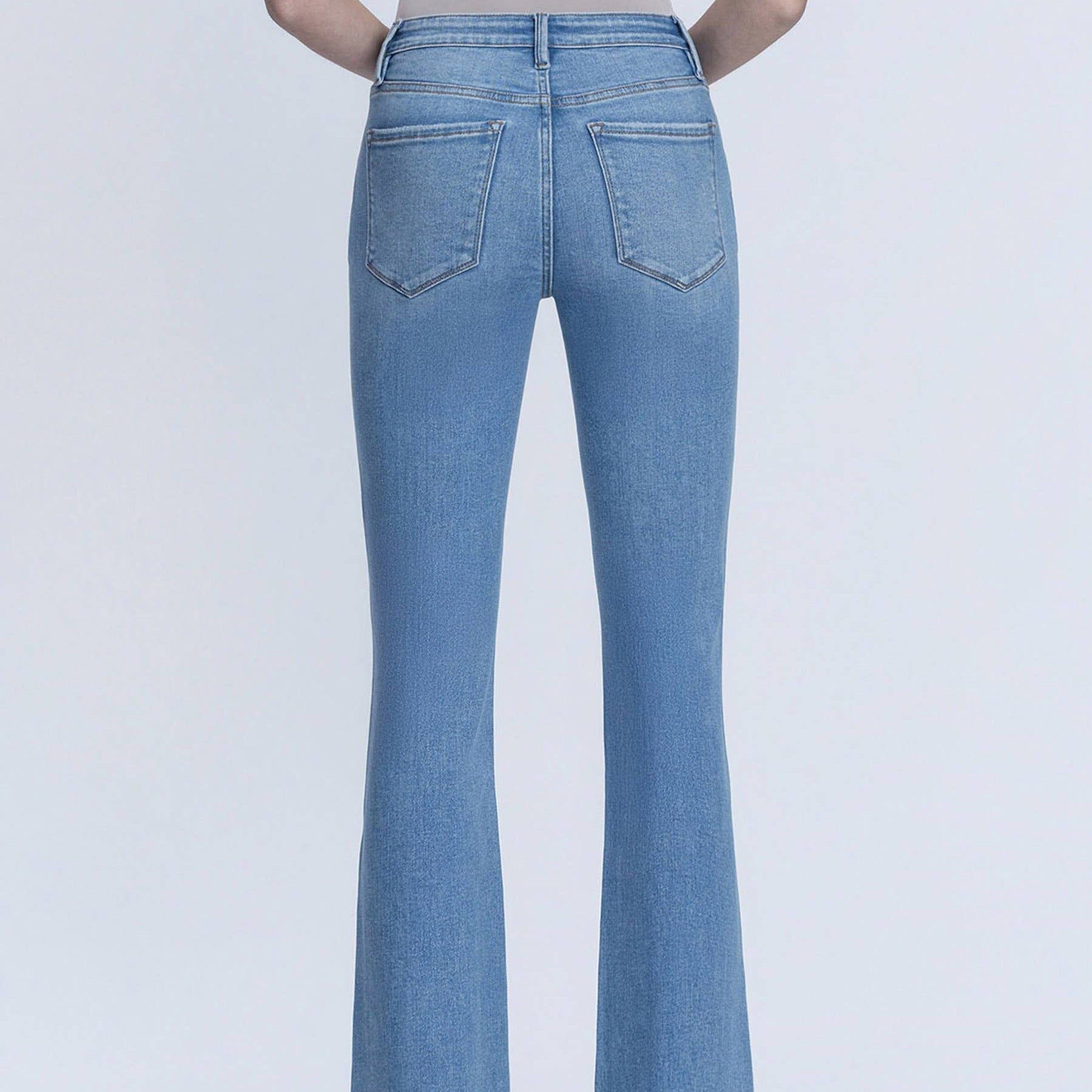 The Laurel Medium Light Bootcut Jeans