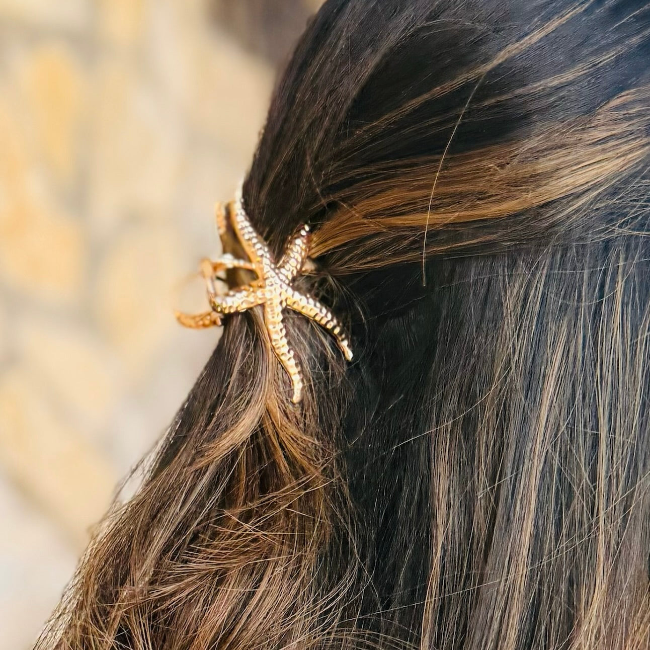 Seaside Starfish Claw Clips