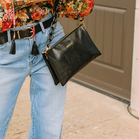 vegan leather crossbody, adjustable strap bag, detachable strap purse, wristlet bag, three compartment bag, organized crossbody, gold hardware bag, women’s crossbody purse, stylish everyday bag, boutique handbag, compact travel bag, versatile purse, chic vegan leather bag, black crossbody bag, pink crossbody bag, top zipper closure bag, card slot bag, trendy crossbody, casual day bag, date night purse, functional handbag, small shoulder bag, fashionable crossbody handbag