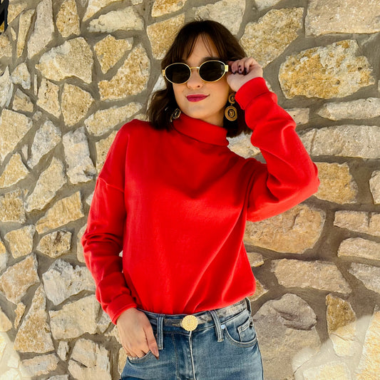 turtleneck sweater, fitted turtleneck, classic turtleneck top, women’s ribbed turtleneck, stretchy knit sweater, chic fall basics, winter layering top, black turtleneck, cream turtleneck, blue turtleneck, red turtleneck, cozy fall sweater, timeless knit top, elegant cold weather outfit, versatile wardrobe staple