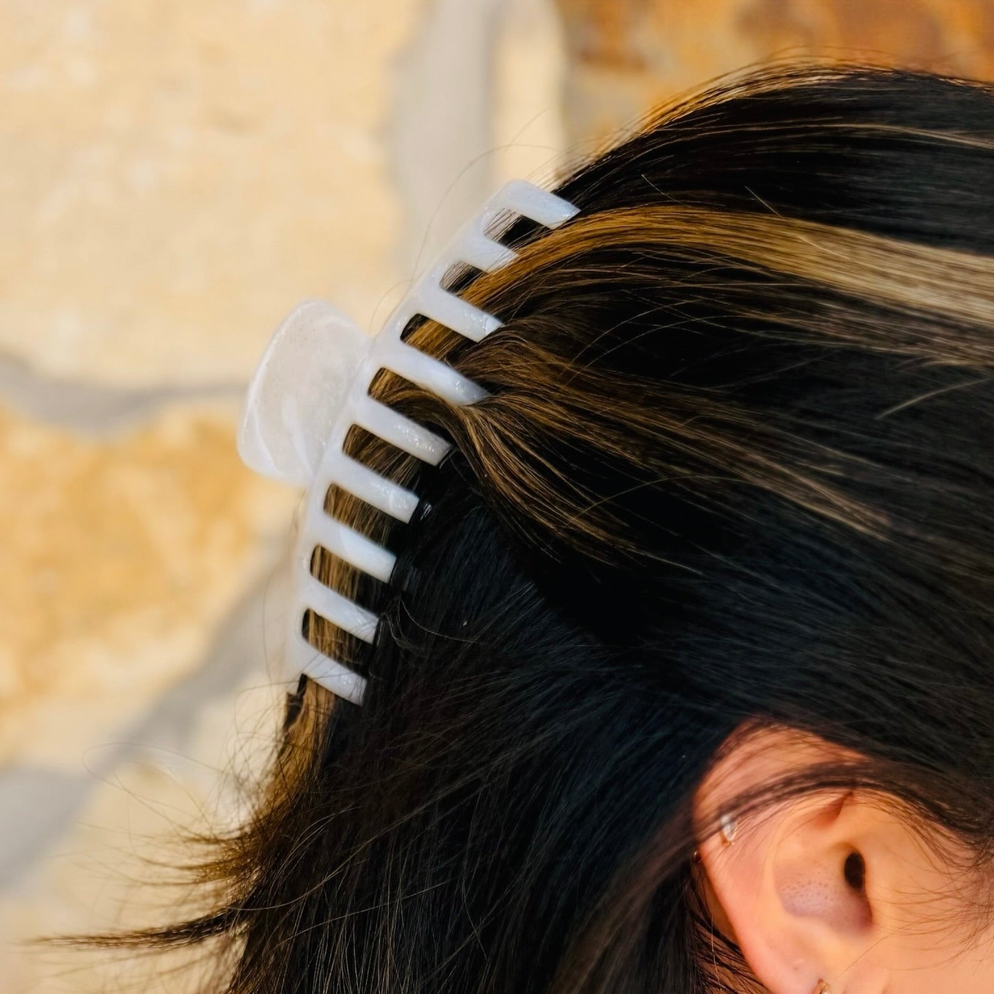 The Modern Muse Marble Claw Clip Collection