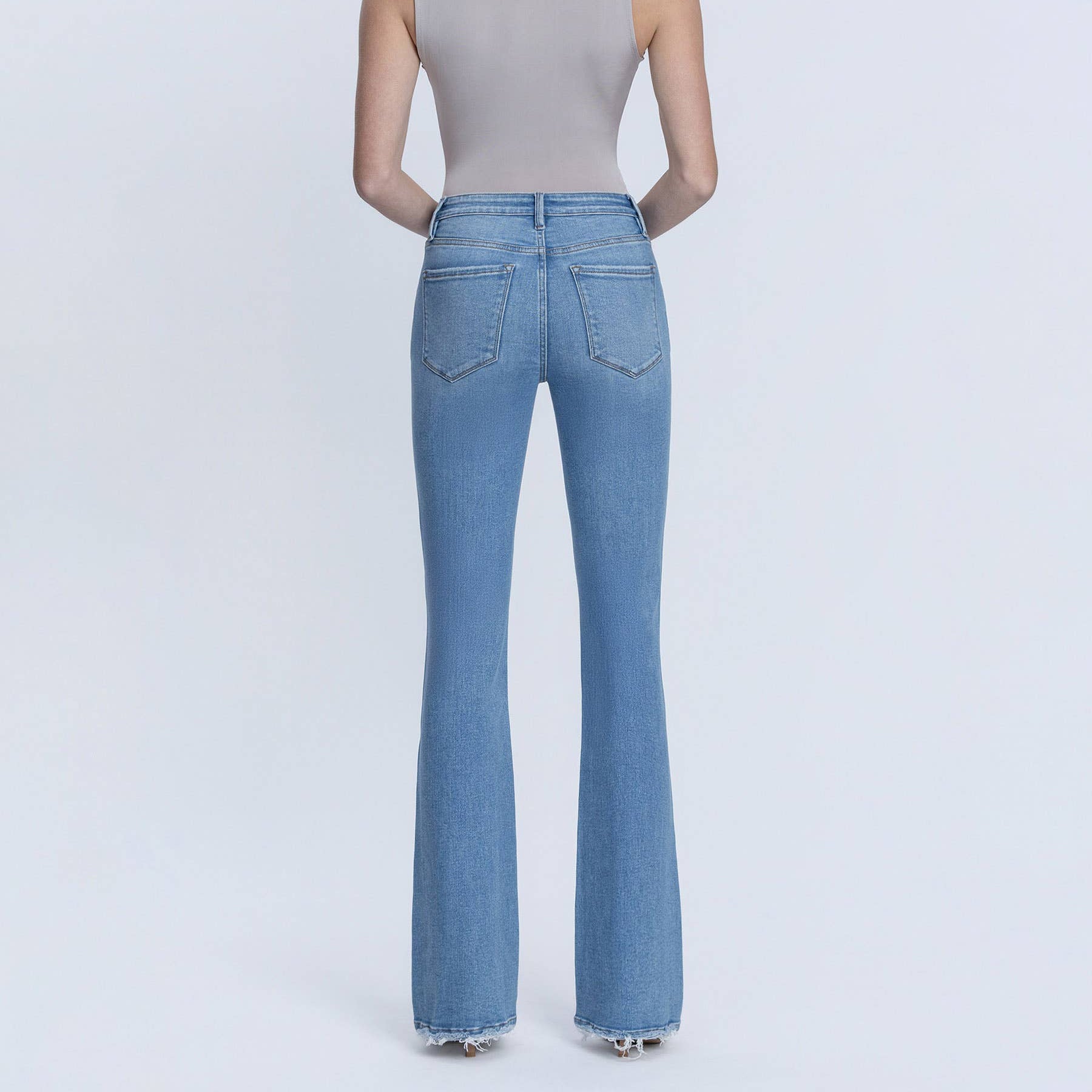 The Laurel Medium Light Bootcut Jeans