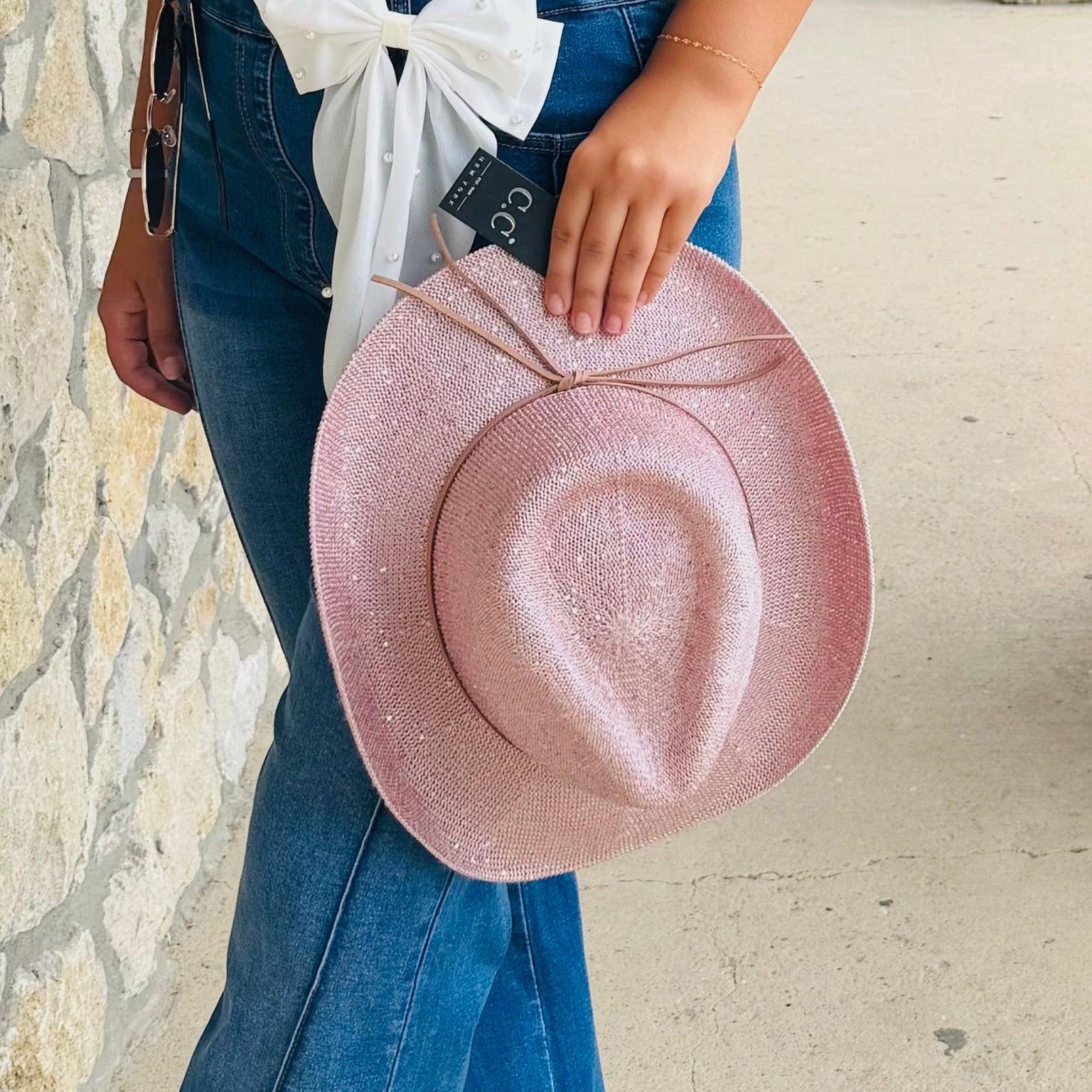 Vegas Baby Sequin Cowboy Hat