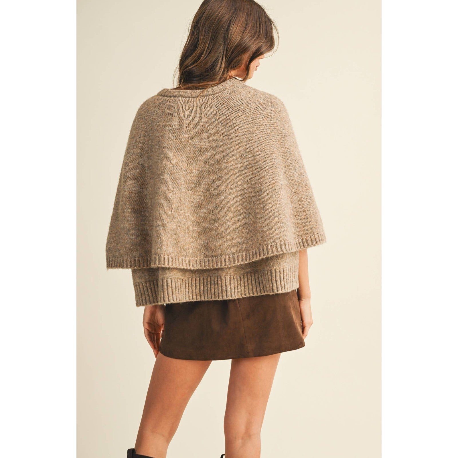 The Darcy Draped Knit Cardigan