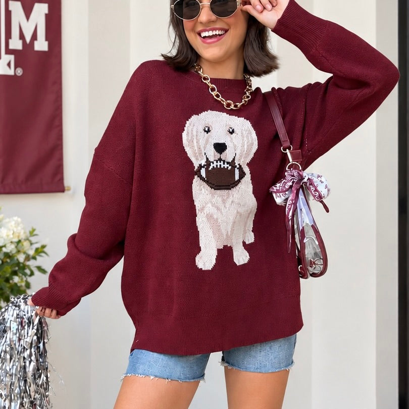 The Gameday Golden Sweater