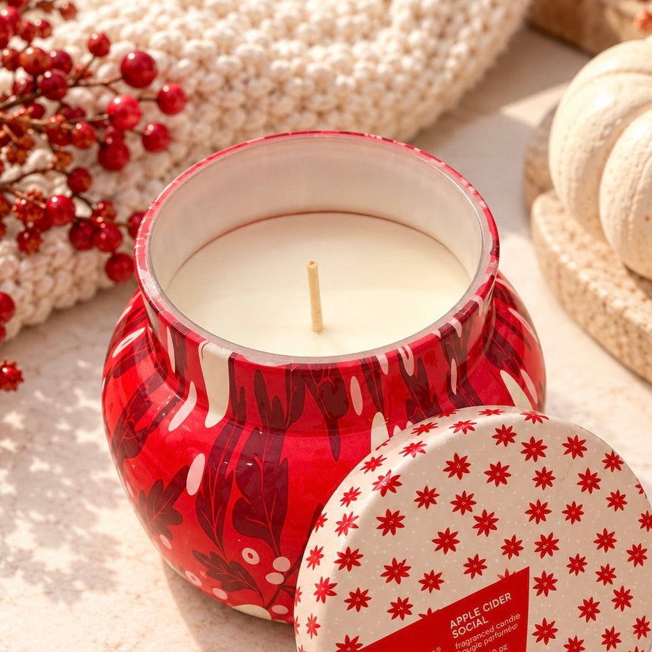 Apple Cider Social Pattern Play Signature 19oz Candle