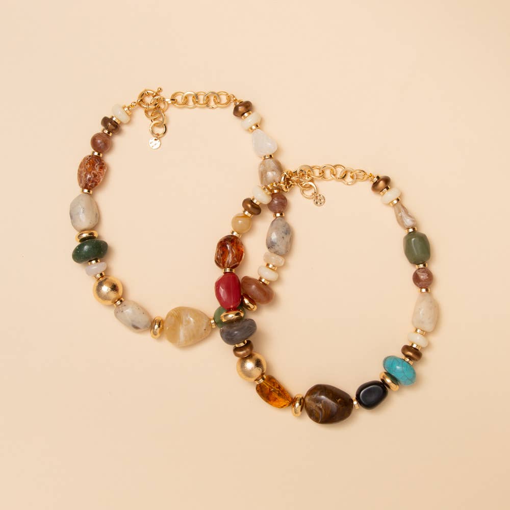 The Meadowstone Mixed Stone Necklace