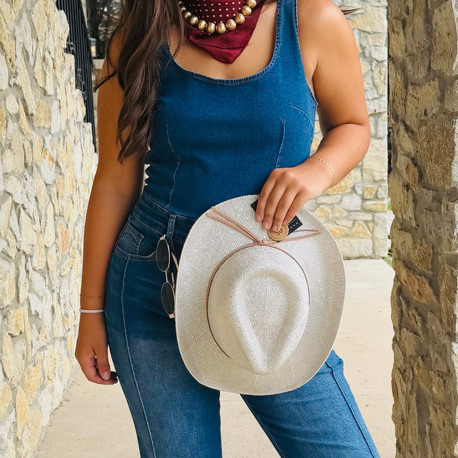 Vegas Baby Sequin Cowboy Hat