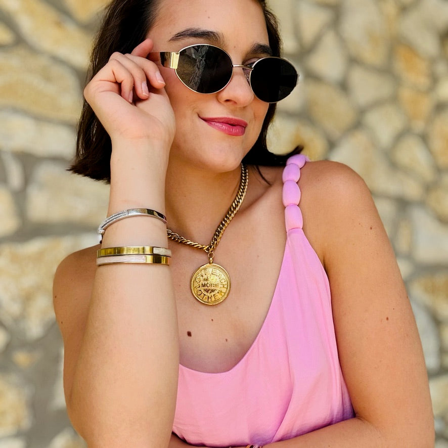 The Evangeline Coin Necklace
