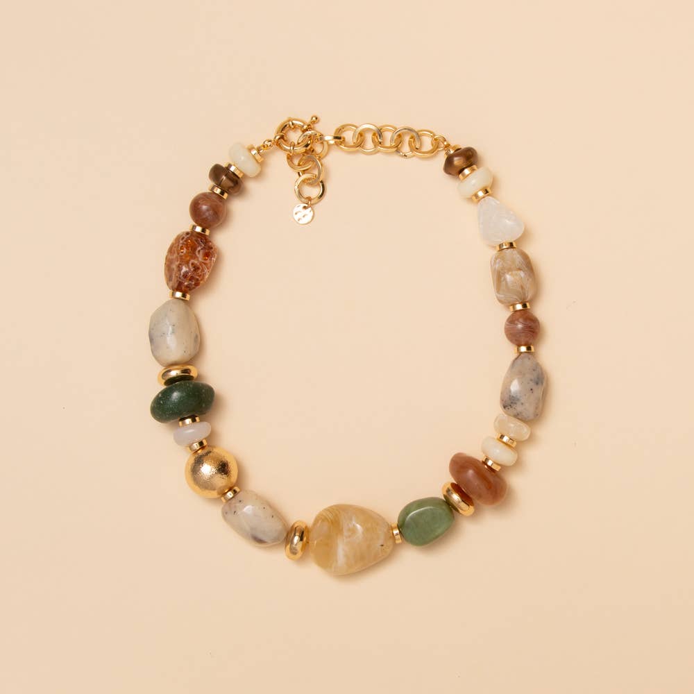 The Meadowstone Mixed Stone Necklace
