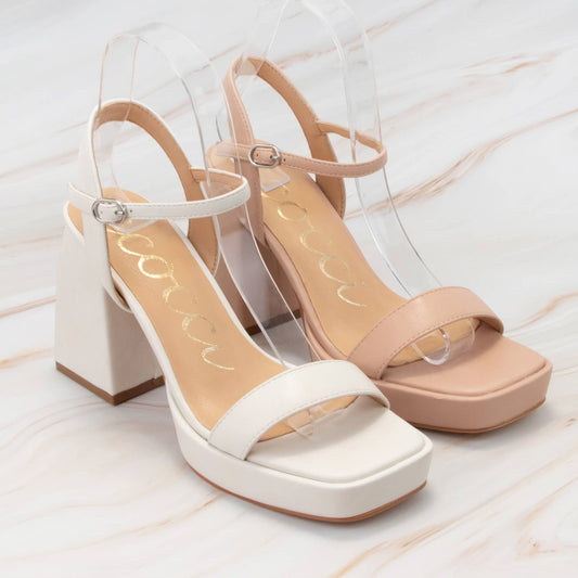Cream Heel, Cream Heels, Cream Heels McKinney Texas, Cream Heels Karadise, Cream Heels Karadise Boutique, Event Heels, Formal Event Heels, RSVP Ready Heels, Wedding Guest Heels.