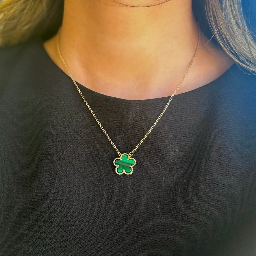 Lucky One Simple Clover Pendant Necklace