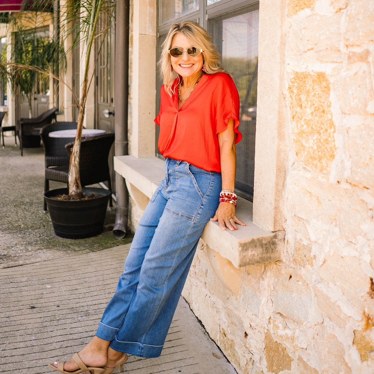 best selling blouse, relaxed fit blouse, drop shoulder top, flowy blouse, lightweight blouse, solid color blouse, versatile wardrobe staple, timeless women's top, classic blouse, business casual blouse, office blouse, workwear top, dressy casual blouse, everyday essential blouse, all season blouse, fall staple top, winter staple top, spring staple blouse, chic basic blouse, breathable polyester blouse, easy to style blouse, polished feminine top