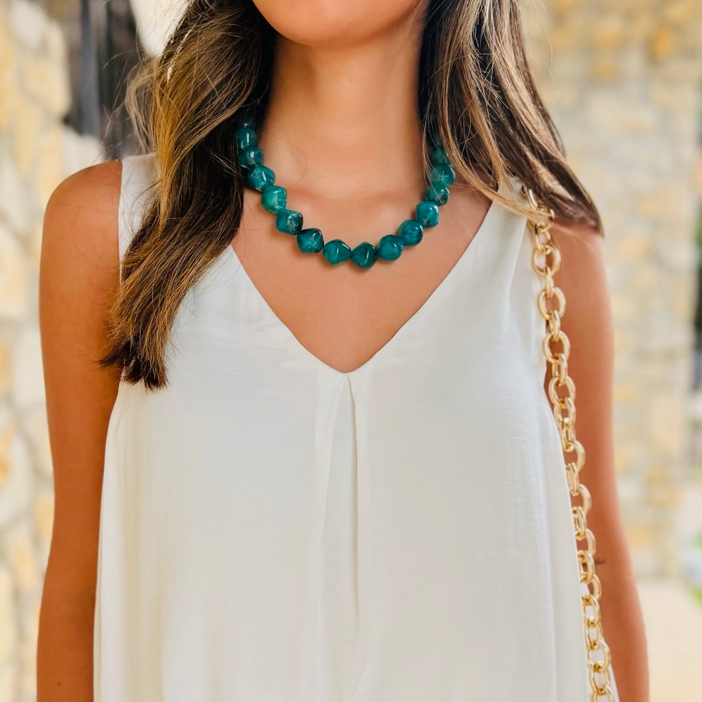 The Amalfi Beaded Necklace