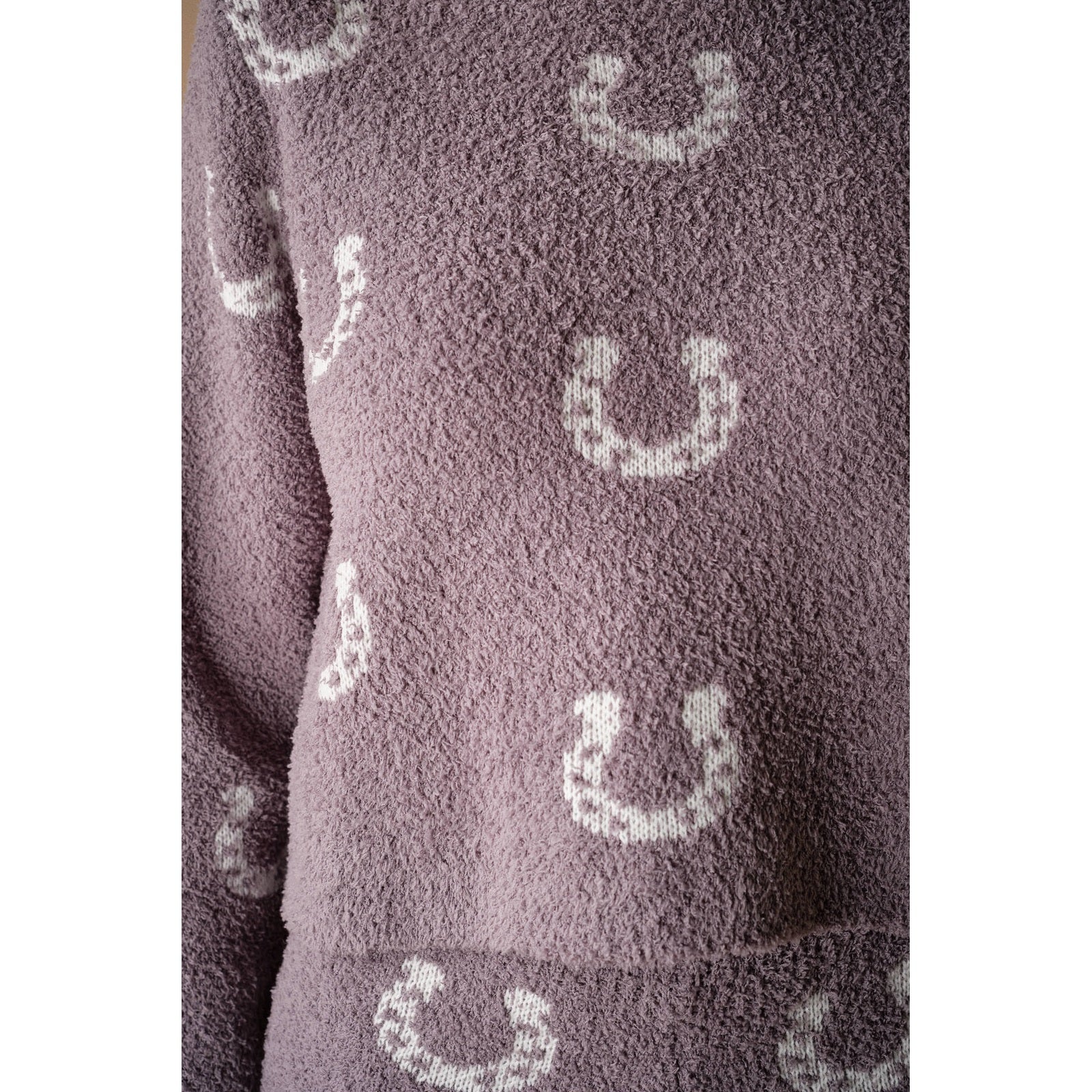 The Saddle & Stitch Horseshoe Teddy Knit Set