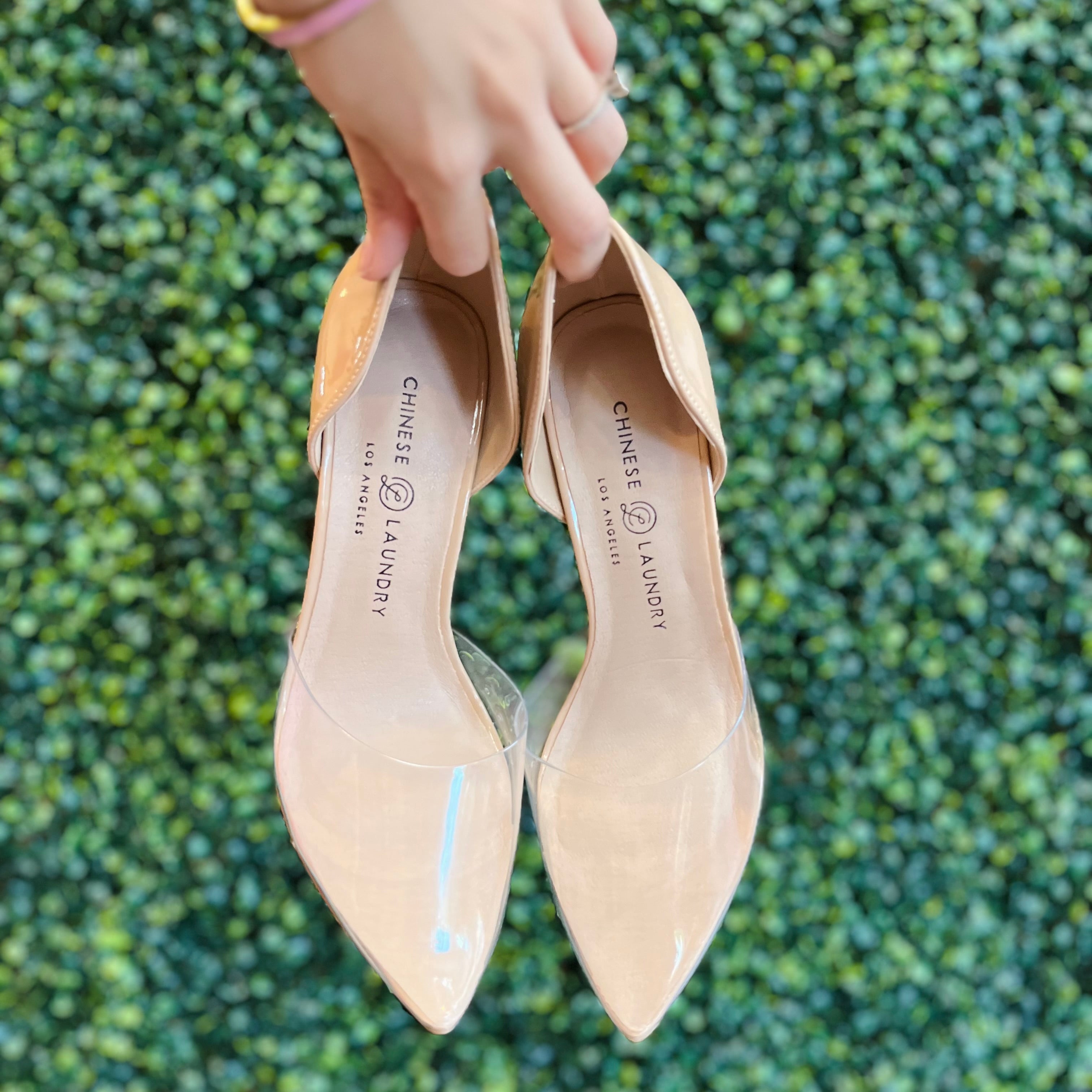 Clear Stiletto Heels, Tan Clear Stiletto Heels, Clear Stiletto Heels McKinney Texas, Clear Stiletto Heels Karadise Boutique, Clear Stiletto Heels Karadise, Formal Event Heels, Everyday Heels, Work Heels, Chic Heels
