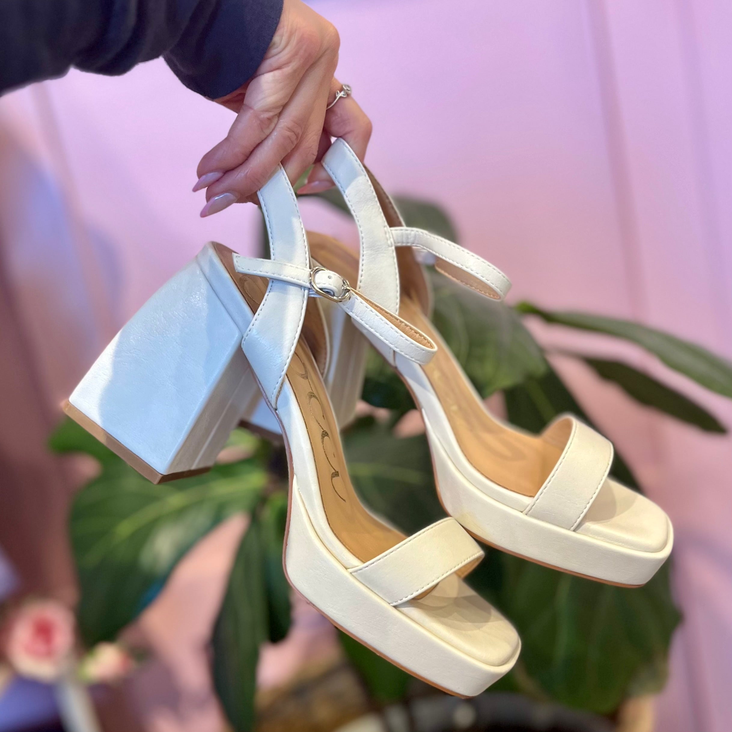 Cream Heel, Cream Heels, Cream Heels McKinney Texas, Cream Heels Karadise, Cream Heels Karadise Boutique, Event Heels, Formal Event Heels, RSVP Ready Heels, Wedding Guest Heels.