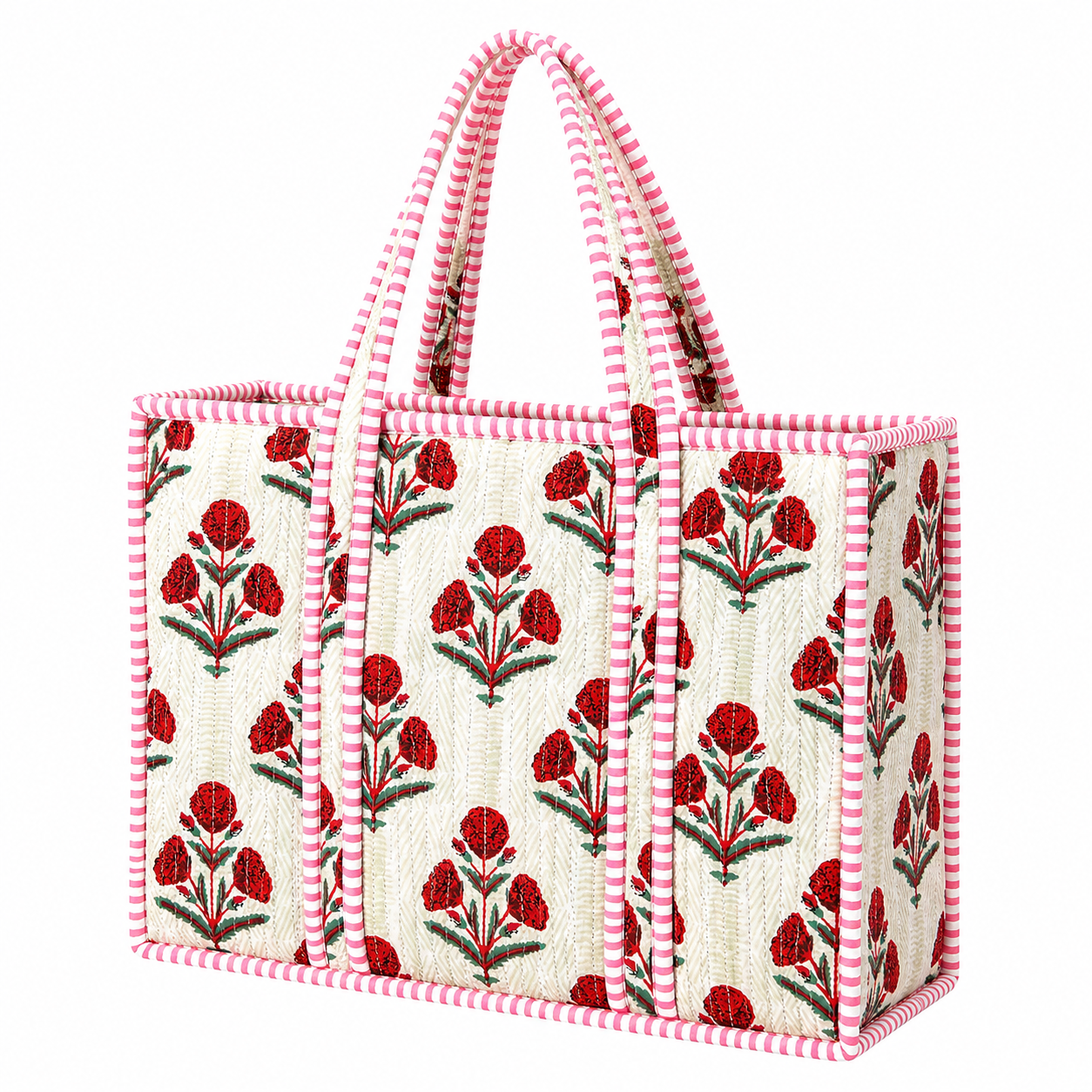The Crimson Cottage Quilted Tote & Bag Collection