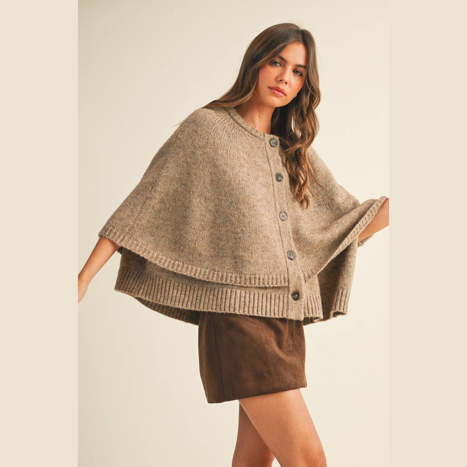 The Darcy Draped Knit Cardigan