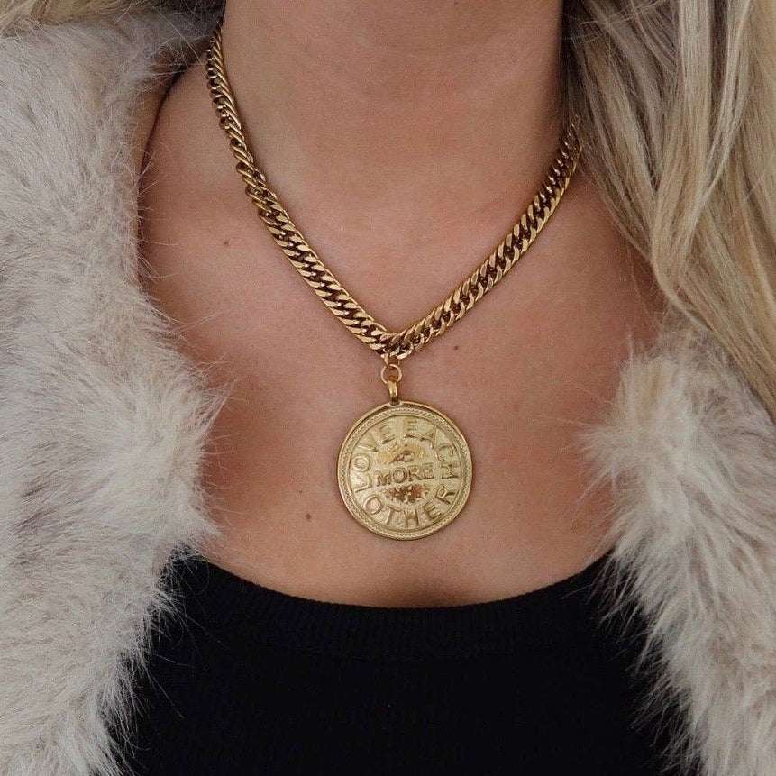 The Evangeline Coin Necklace