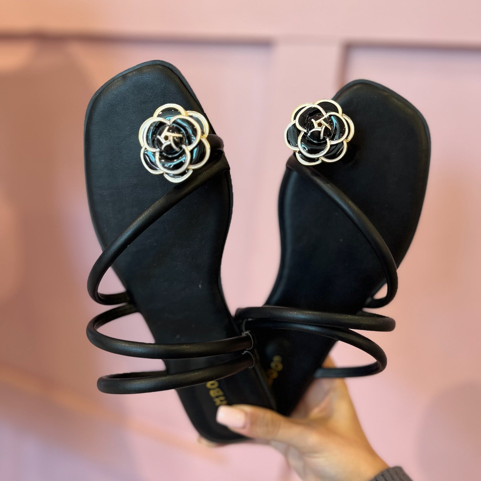 Summer sandal, summer flats, cute flip flops , fun dress sandals, black sandals, cream sandals, neutral sandals, Sandals McKinney Texas, Sandals Karadise, Sandals Karadise Boutique