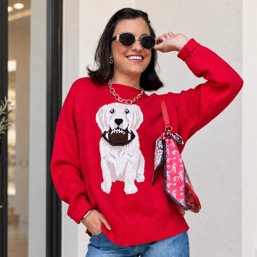 The Gameday Golden Sweater