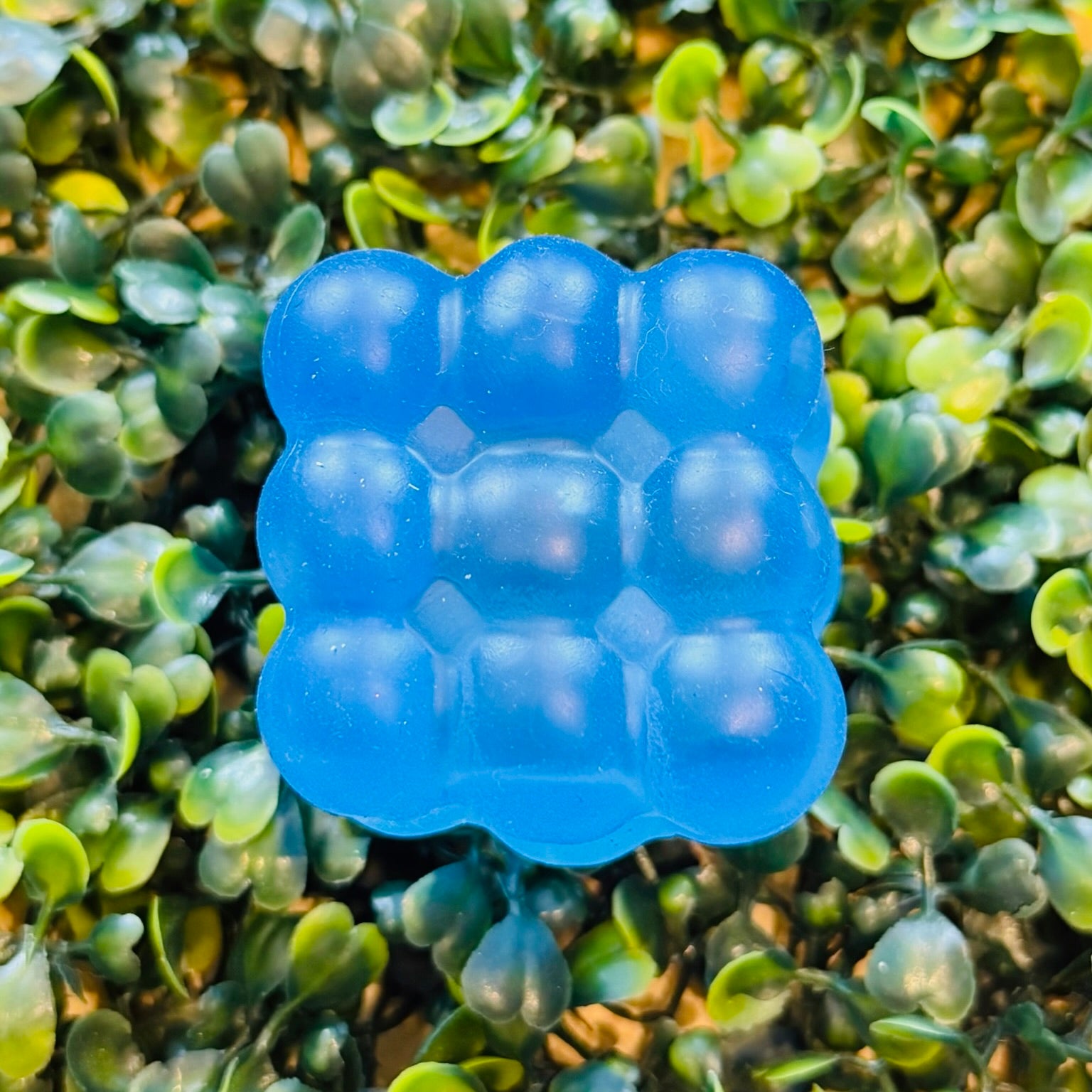 Bubble Pop Viral Embossed Ice Cube Squishy Toy