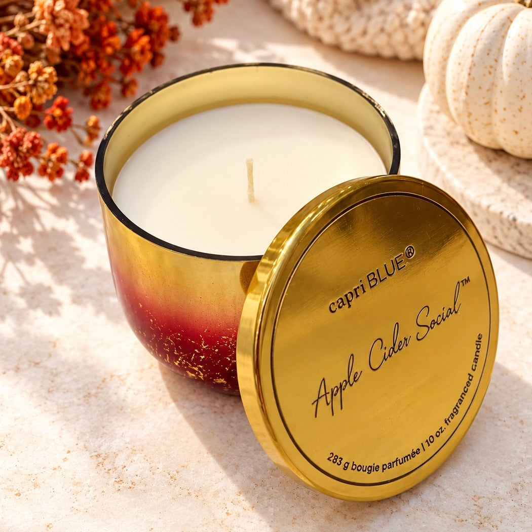 Apple Cider Social Glimmer Inverted Jar Candle