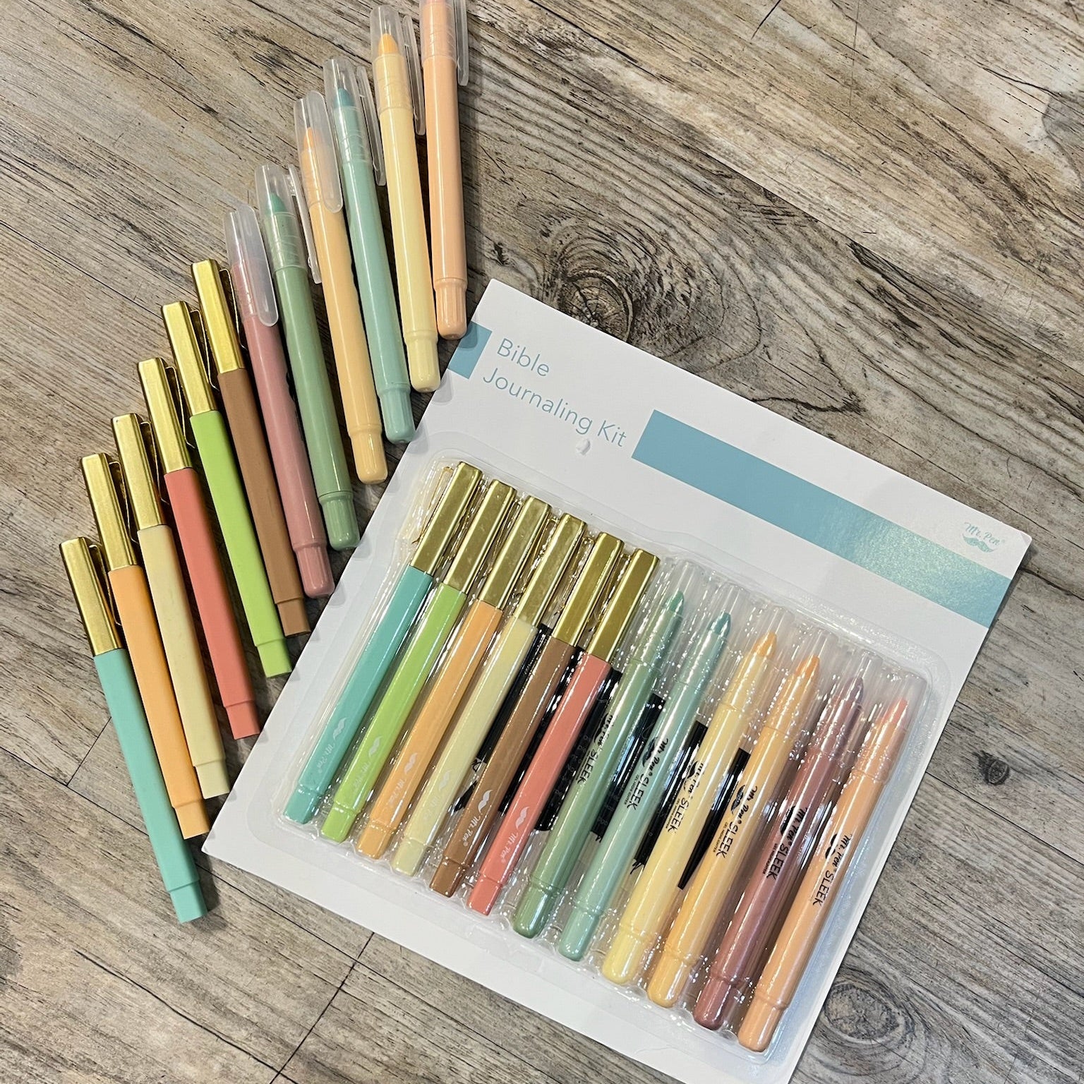 pastel highlighter set, pastel pens, cute stationery, aesthetic school supplies, journaling pens, Bible study highlighters, non-bleed highlighters, water-based ink pens, quick drying ink, smear resistant highlighters, soft color markers, office supplies gift, teacher gift idea, student stationery, pastel writing set, minimal stationery, study essentials, Christian journaling supplies, pastel study kit, faith journaling tools, highlighter and pen combo, stationery gift set, Bible safe highlighters