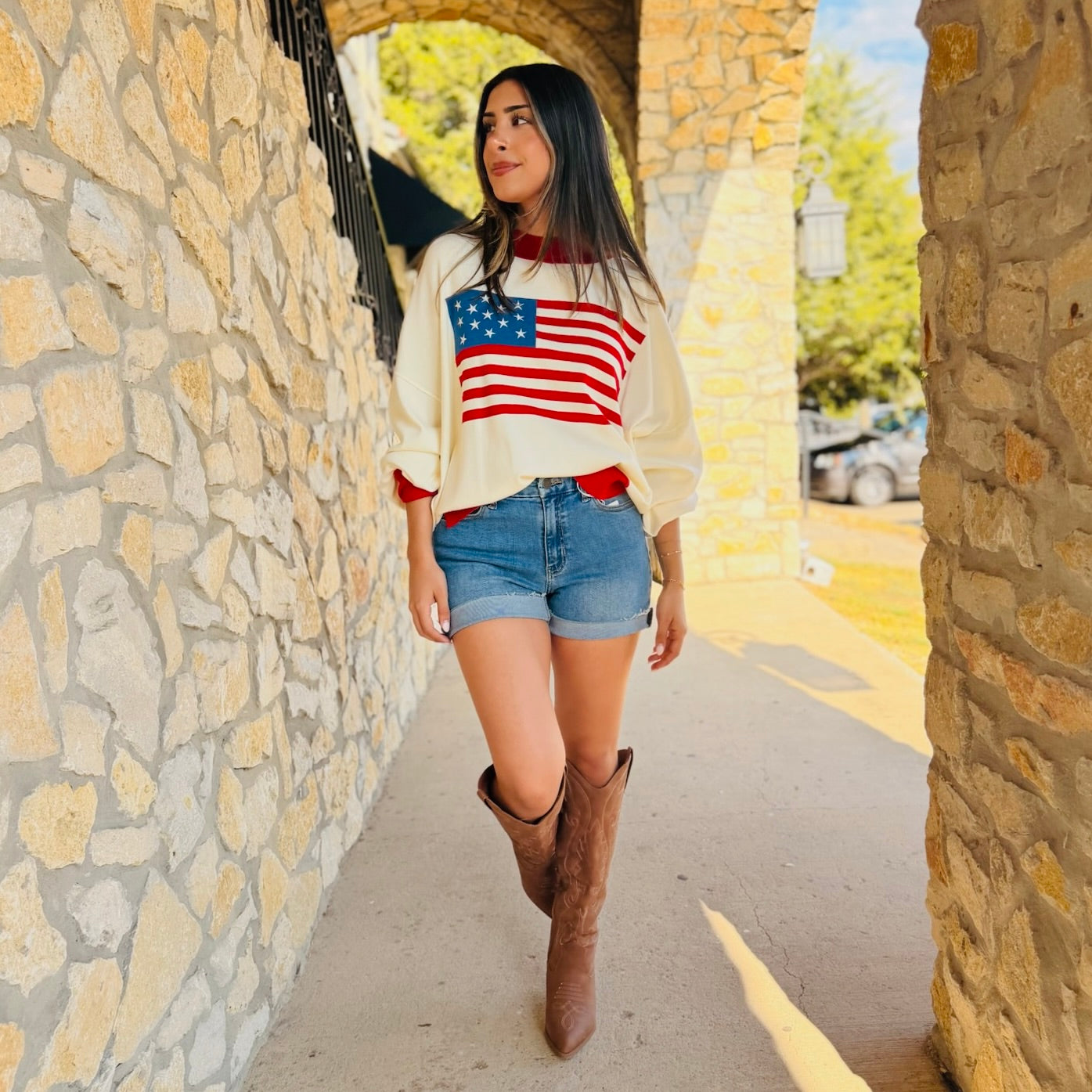 Morgan Classic Embroidered Western Tall Boots