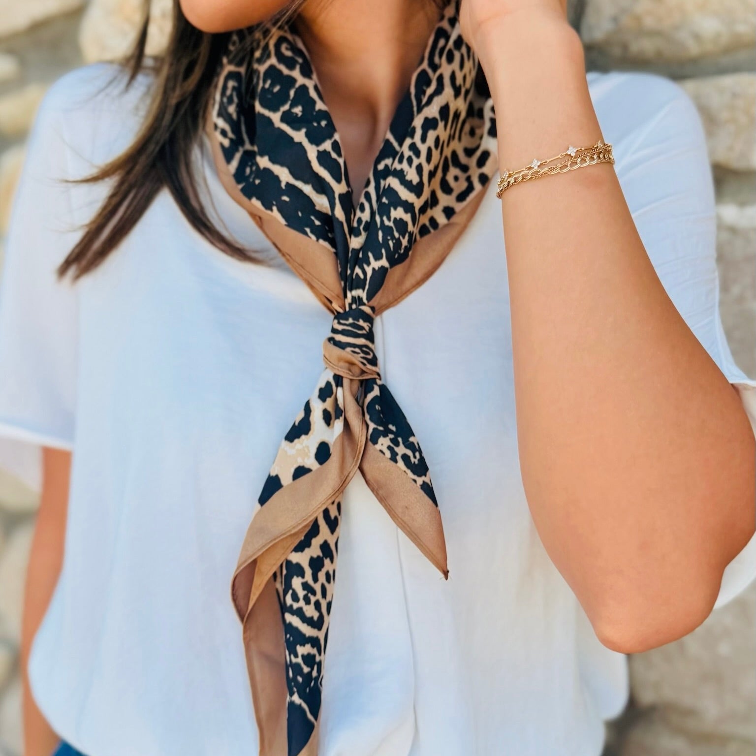 The Soho Leopard Scarf