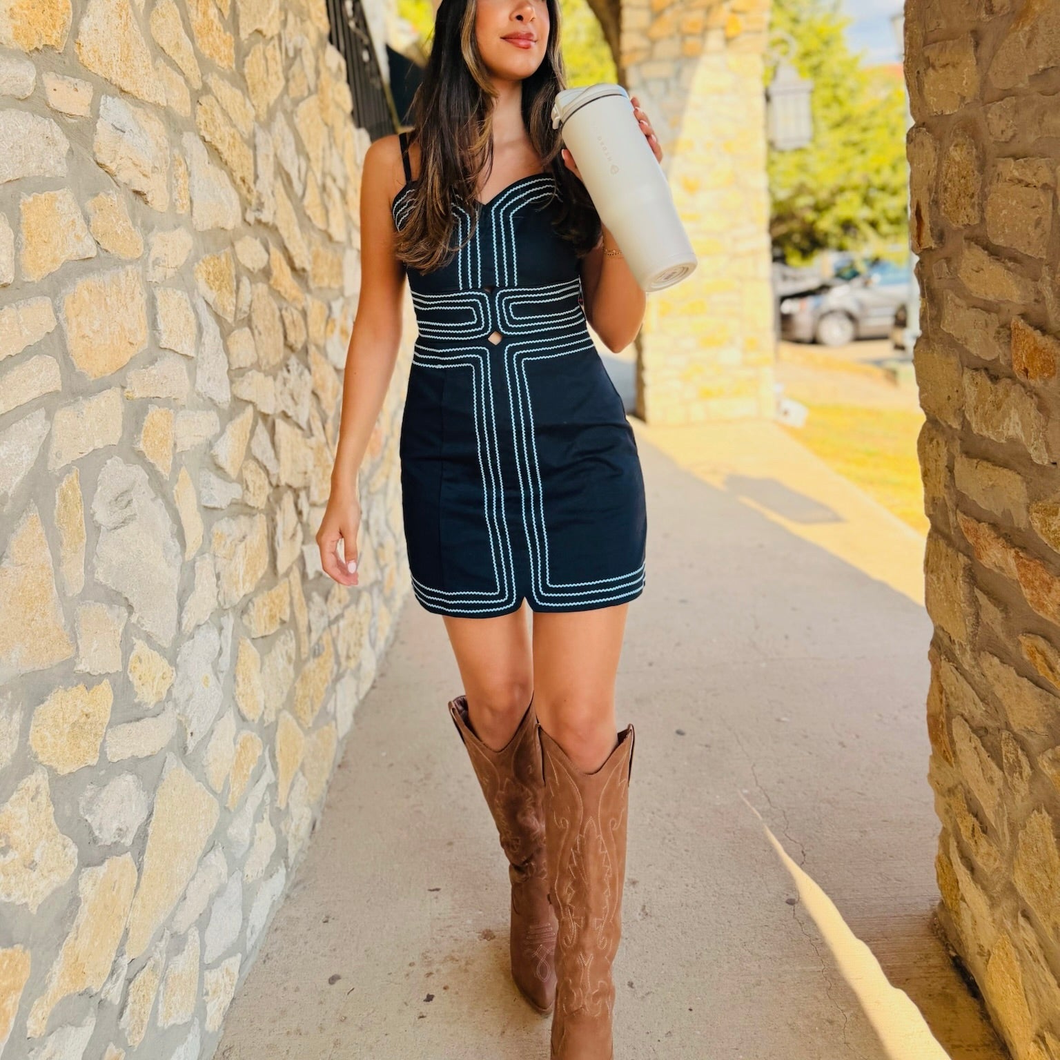 Morgan Classic Embroidered Western Tall Boots