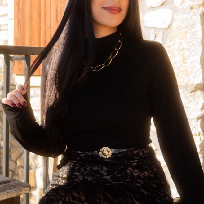 turtleneck sweater, fitted turtleneck, classic turtleneck top, women’s ribbed turtleneck, stretchy knit sweater, chic fall basics, winter layering top, black turtleneck, cream turtleneck, blue turtleneck, red turtleneck, cozy fall sweater, timeless knit top, elegant cold weather outfit, versatile wardrobe staple