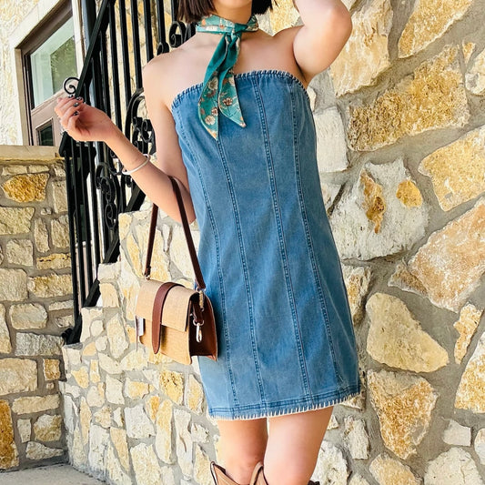 summer jean dresses Simplee Womens Denim Dress Casual Short Sleeve Tiered Mini Western Cowgirl Country Outfits with Pockets,Denim Black,S at Amazon Women's Clothing store Designed with a flattering fit Best Plus-Size Denim Dresses 2021