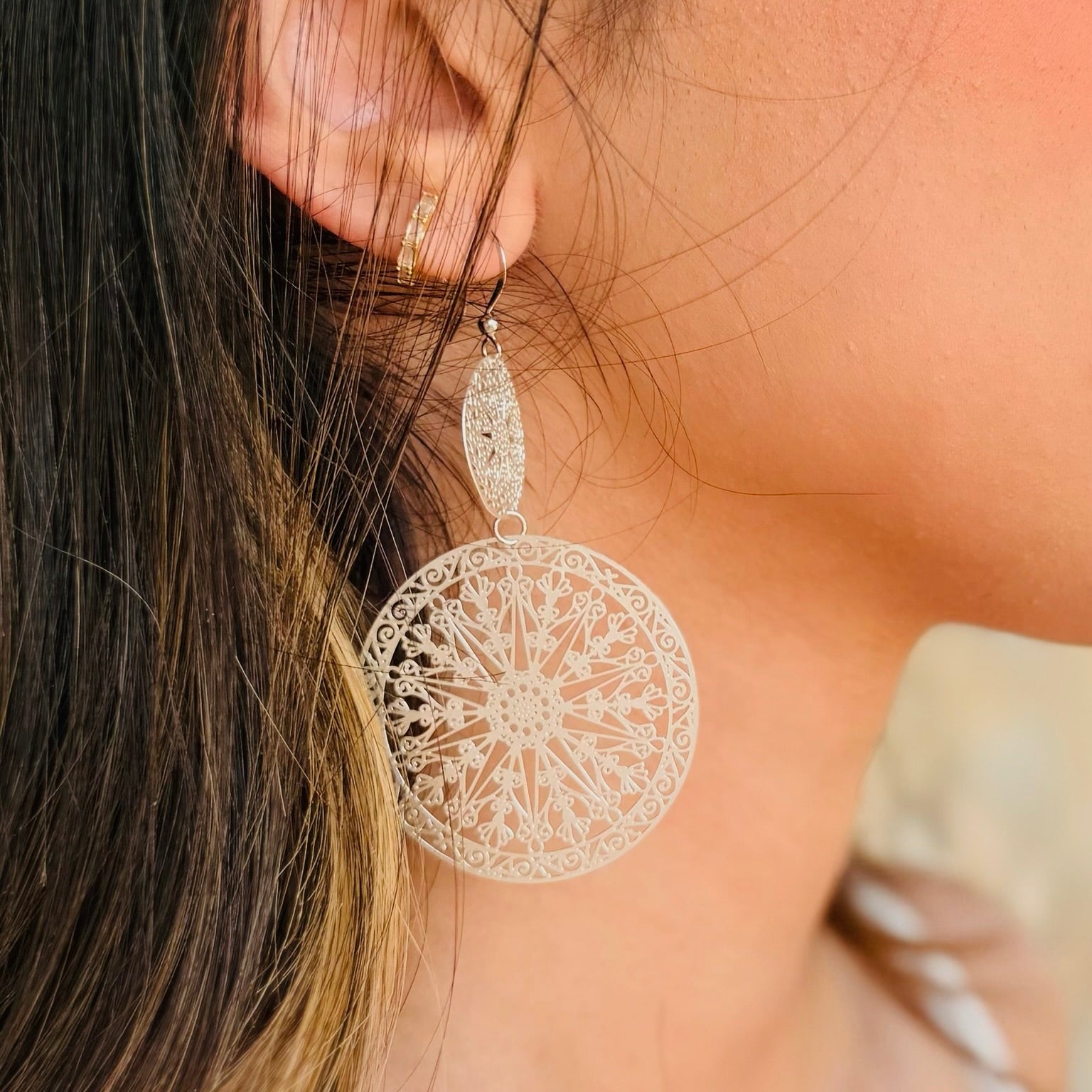 The Marbella Filigree Earrings