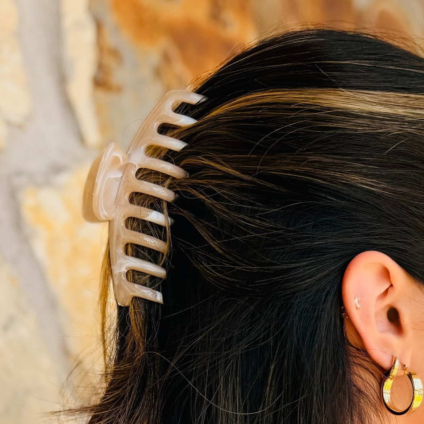 The Modern Muse Marble Claw Clip Collection